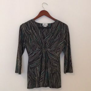 POLKA DOT DETAILED TOP!